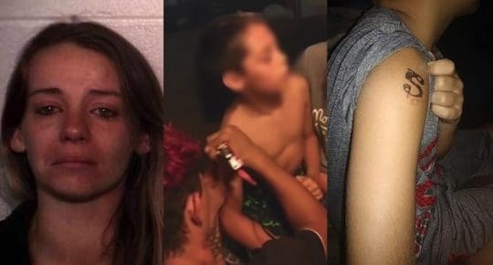 Mom ARRESTED For Letting Her 10yr. Old Son Get A Tattoo - Here's Her Excuse