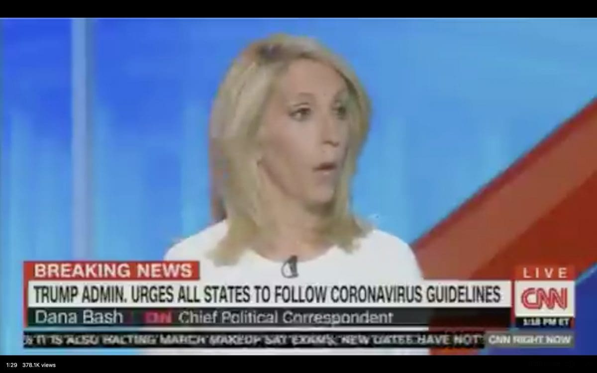 CNN's Dana Bash Says Trump Is 'Being The Kind Of Leader People Need ...