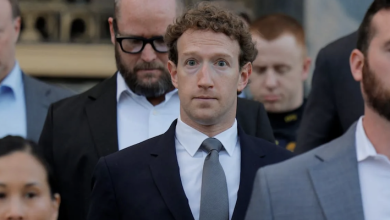 Zuckerberg at trial